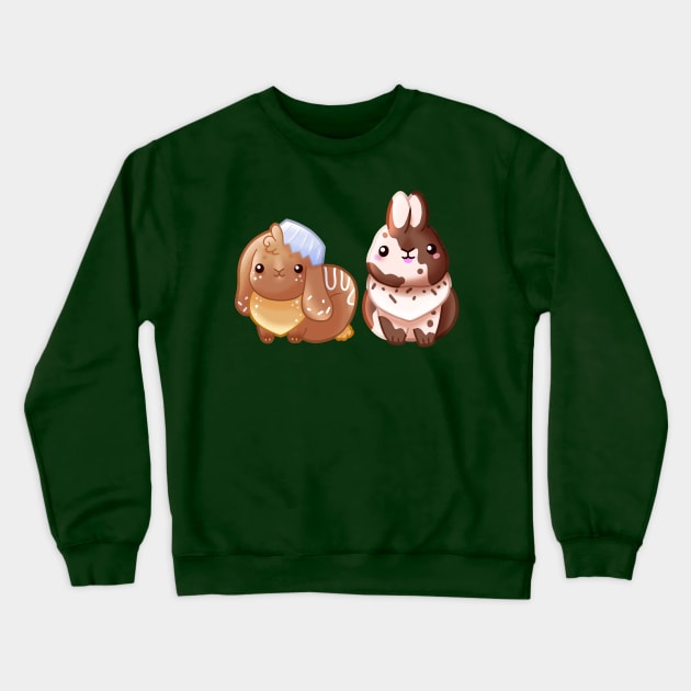 Sweet Bunny Bunch Crewneck Sweatshirt by SharpieSam